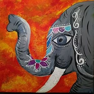 Elephant painting